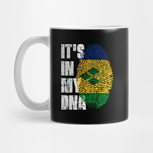 It's In My Dna St Vincent Grenadines Flag St Vincent Mug